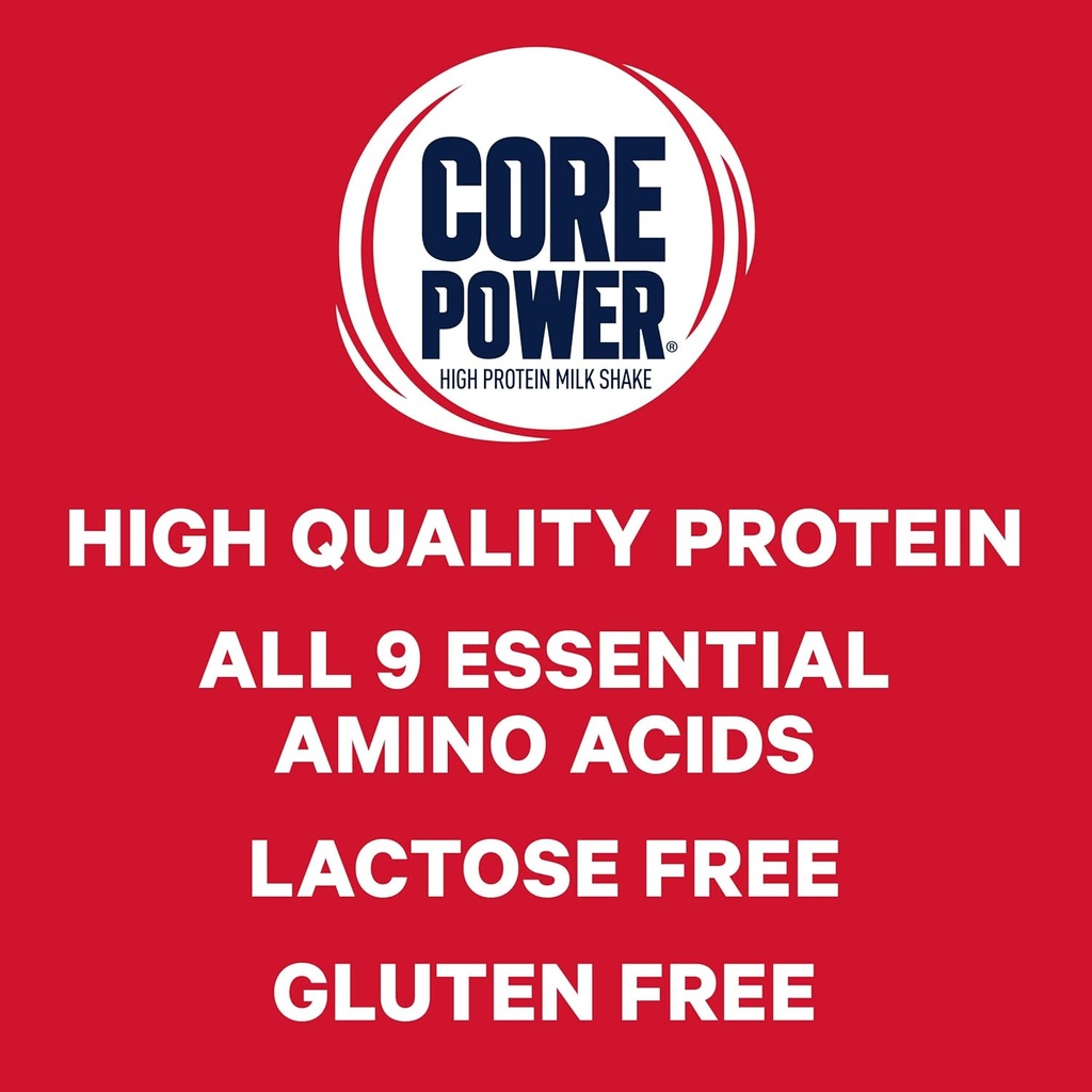 Core Power Fairlife Elite 42g High Protein Milk Shakes For kosher diet, Ready to Drink for Workout Recovery, 14 Fl Oz (Pack of 12), Liquid, Bottle