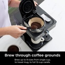 Ninja Drip Coffee Maker With K Cup Combo, DualBrew Pro Specialty Coffee System, Coffee Machine Compatible with K-Cup Pods, 12 Cup Single Serve Coffee Makers with Paper Filter, CFP301