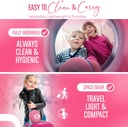 BCOZZY Neck Pillow for Travel Provides Double Support to The Head, Neck, and Chin in Any Sleeping Position on Flights, Car, and at Home, Comfortable Airplane Travel Pillow